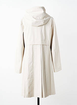 Parka fermeture zippée sur le devant a capuche beige CREENSTONE femme