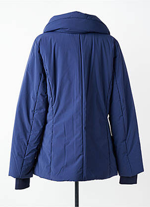 Doudoune manches longues a capuche bleu CREENSTONE femme