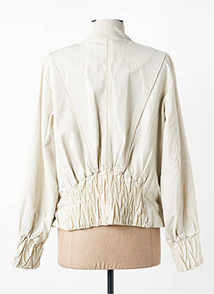 Veste casual finition intérieure doublée beige CREENSTONE femme