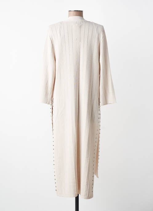 Gilet manches longues manches longues beige JOSEPH RIBKOFF femme