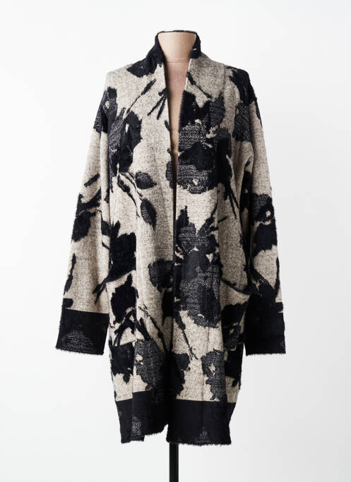 Gilet manches longues manches longues noir JOSEPH RIBKOFF femme