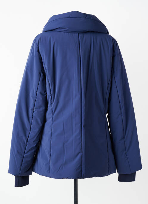 Doudoune manches longues a capuche bleu CREENSTONE femme