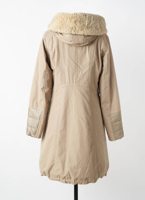 Parka manches longues a capuche beige CREENSTONE femme