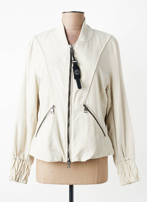 Veste casual finition intérieure doublée beige CREENSTONE femme