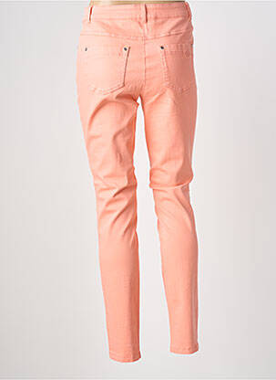 Jeans coupe slim stretch taille normale orange BASLER femme