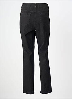 Jeans coupe slim stretch taille normale noir BASLER femme