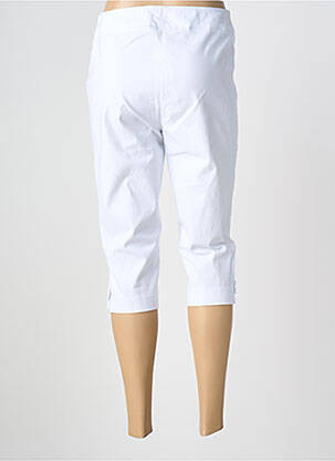 Corsaire taille élastique taille normale blanc JOSEPH RIBKOFF femme