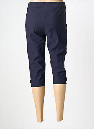 Corsaire taille élastique taille normale bleu JOSEPH RIBKOFF femme