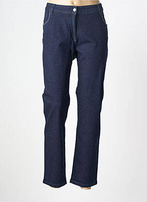 Jeans coupe slim tissage brut taille normale bleu SOMMERMANN femme