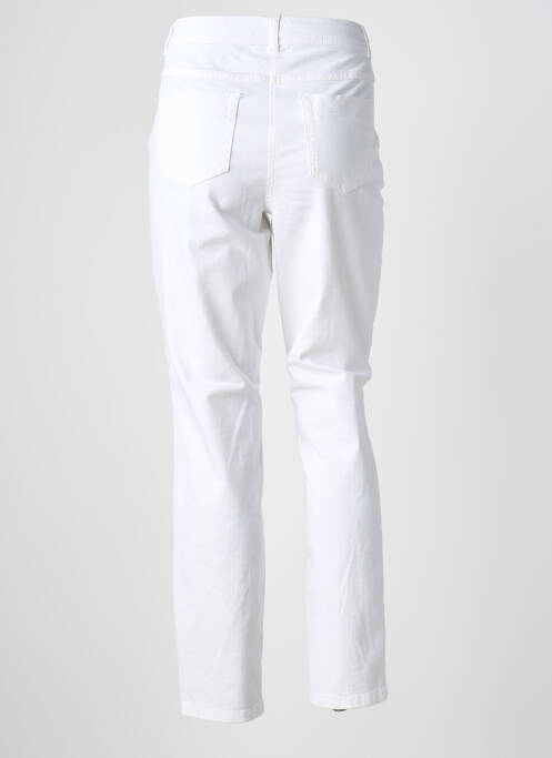 Jeans coupe slim stretch taille normale blanc BASLER femme