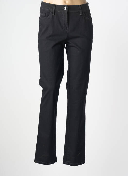 Jeans coupe slim stretch taille normale noir GARDEUR femme