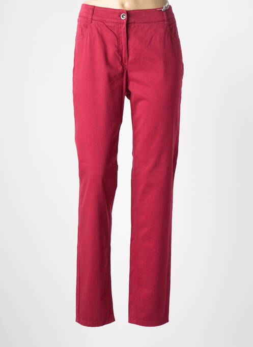 Jeans coupe slim stretch taille normale rouge ATELIER GARDEUR femme