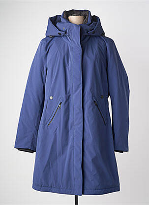 Parka manches longues a capuche bleu GERRY WEBER femme