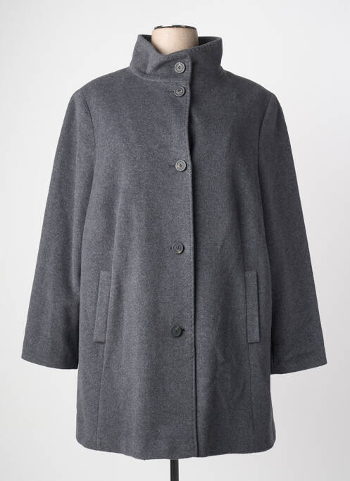 Manteau court coupe droite sans capuche gris BASLER femme