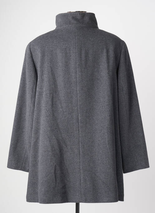 Manteau court coupe droite sans capuche gris BASLER femme