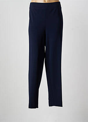 Pantalon droit stretch taille normale bleu JOSEPH RIBKOFF femme
