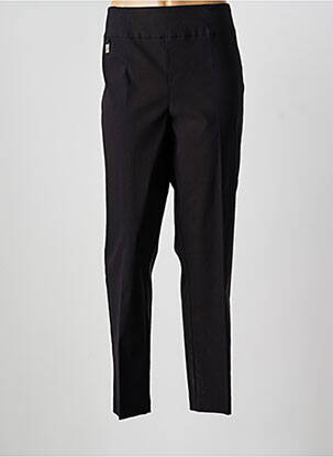 Pantalon droit stretch taille normale noir JOSEPH RIBKOFF femme
