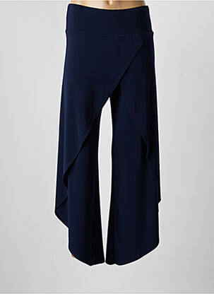 Pantalon droit stretch taille normale bleu JOSEPH RIBKOFF femme