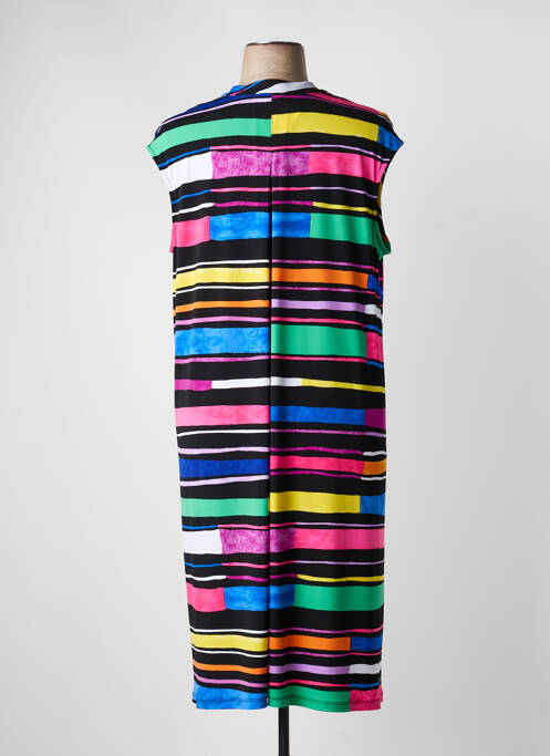Robe mi-longue manches courtes manches courtes bleu JOSEPH RIBKOFF femme