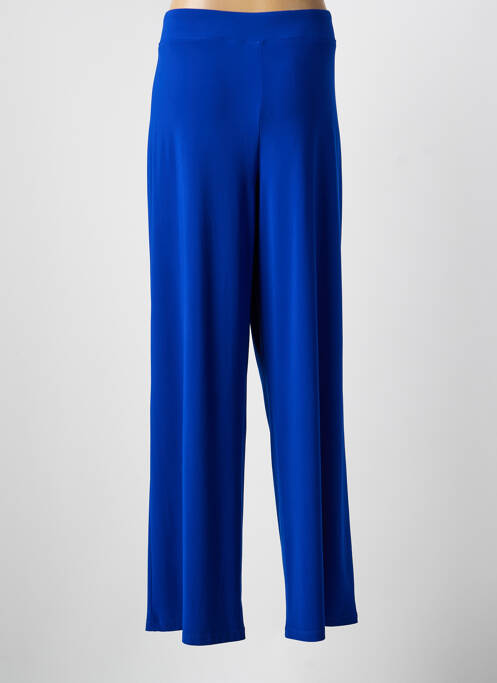 Pantalon large tissage popeline taille normale bleu JOSEPH RIBKOFF femme