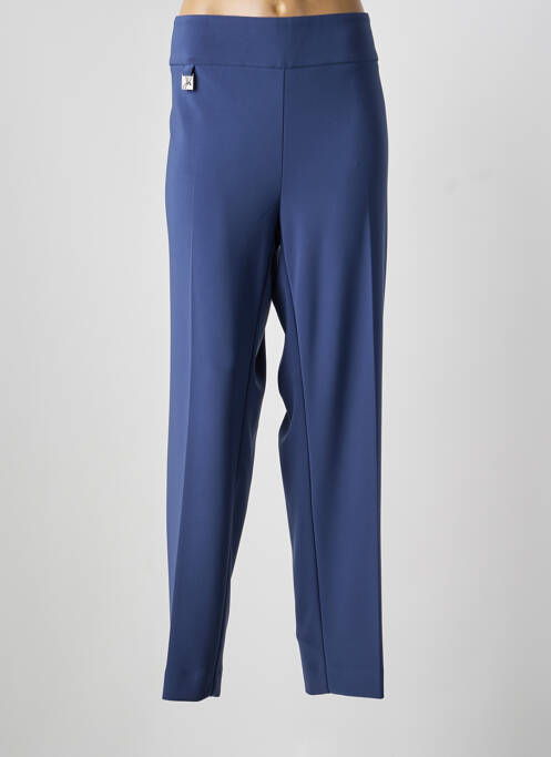 Pantalon large tissage popeline taille normale bleu clair JOSEPH RIBKOFF femme