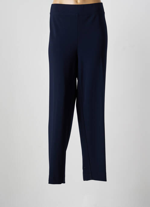 Pantalon droit stretch taille normale bleu JOSEPH RIBKOFF femme
