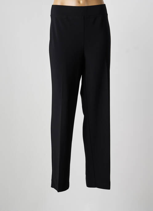 Pantalon droit stretch taille normale noir JOSEPH RIBKOFF femme