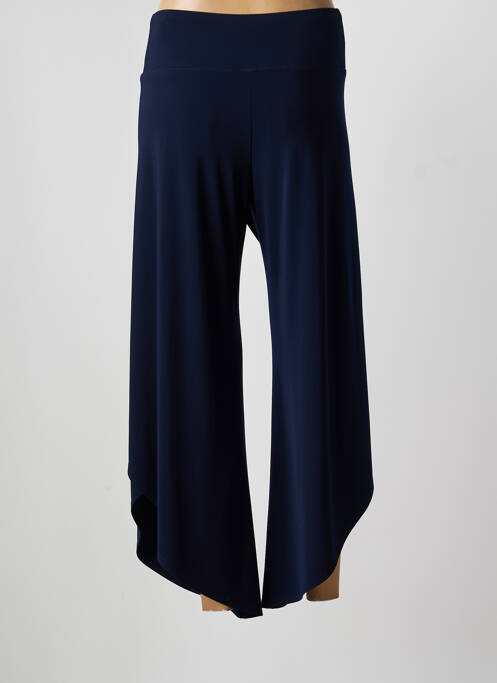 Pantalon droit stretch taille normale bleu JOSEPH RIBKOFF femme