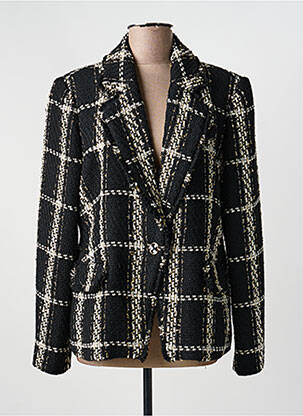Blazer finition intérieure doublée noir JOSEPH RIBKOFF femme