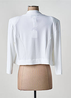 Veste casual coupe cintrée blanc JOSEPH RIBKOFF femme