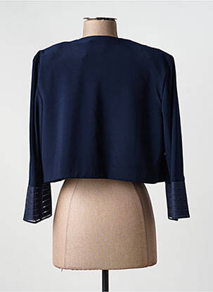 Veste casual coupe cintrée bleu JOSEPH RIBKOFF femme