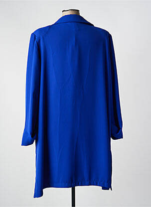 Veste casual coupe droite bleu JOSEPH RIBKOFF femme