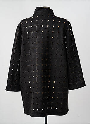 Veste casual col rond noir JOSEPH RIBKOFF femme