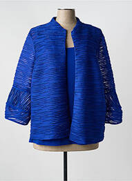Twin-set col rond bleu JOSEPH RIBKOFF femme