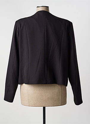 Veste casual col rond noir GREGORY PAT femme