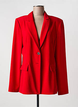 Blazer coupe cintrée rouge JOSEPH RIBKOFF femme