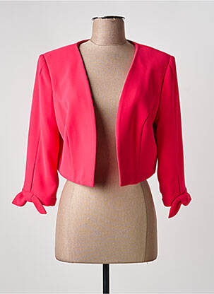 Veste casual finition intérieure doublée rose LINEA RAFFAELLI femme