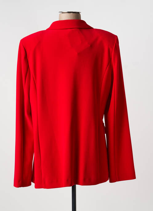 Blazer coupe cintrée rouge JOSEPH RIBKOFF femme