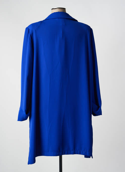 Veste casual coupe droite bleu JOSEPH RIBKOFF femme