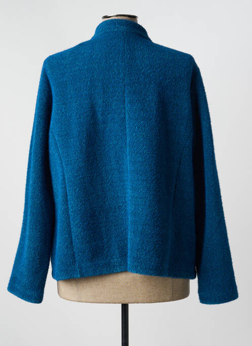 Veste casual col rond bleu SOMMERMANN femme