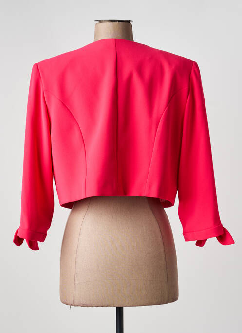 Veste casual finition intérieure doublée rose LINEA RAFFAELLI femme