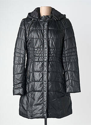 Doudoune poches a capuche noir DONDERS femme