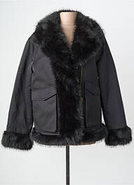 Manteau court poches sans capuche noir GERRY WEBER femme
