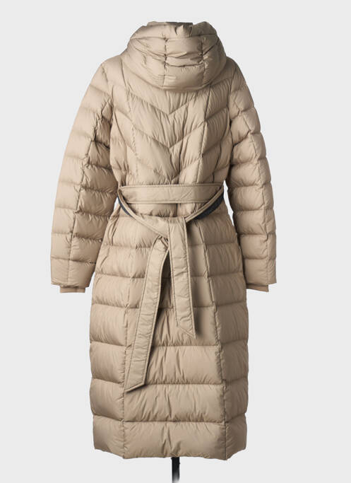 Doudoune poches a capuche marron BEAUMONT femme