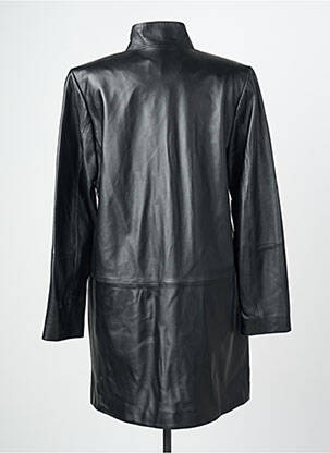 Veste en cuir poches noir L'UNIVERS DU LUXE femme