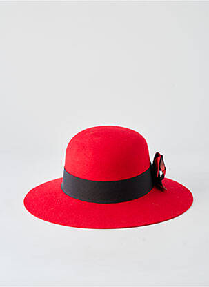 Chapeau bande anti-transpiration rouge CRAMBES femme