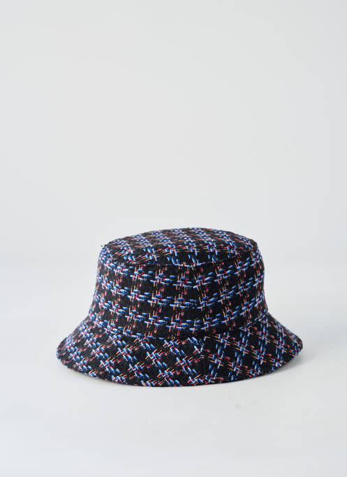 Chapeau imprimé fantaisie bleu CRAMBES femme
