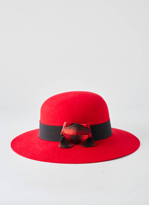 Chapeau bande anti-transpiration rouge CRAMBES femme