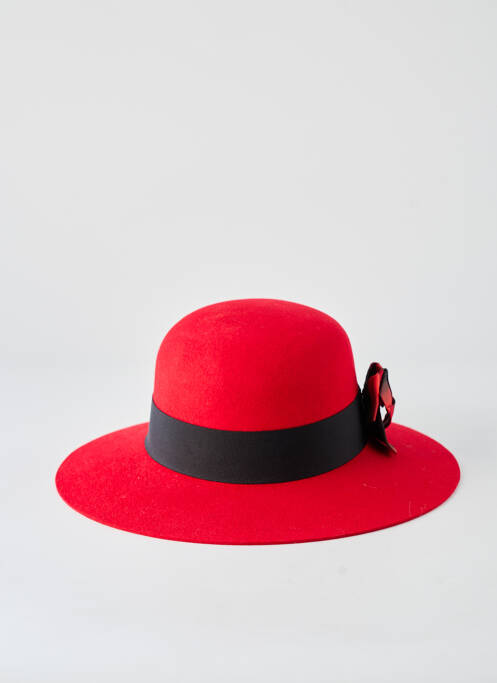 Chapeau bande anti-transpiration rouge CRAMBES femme