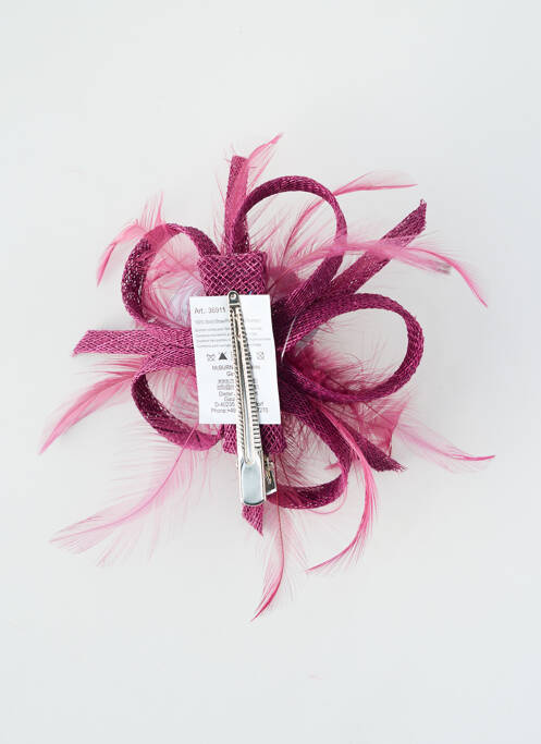 Accessoire pour cheveux fermeture fermoir clips violet MCBURN femme